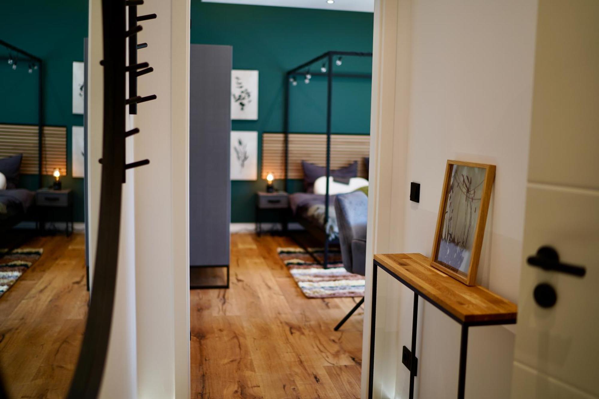 Edler Wohnraum Luxurioeses Studio Im Zentrum Mit Balkon, Kaffeevollautomat, Klima & Parkplatz Zwickau Eksteriør bilde